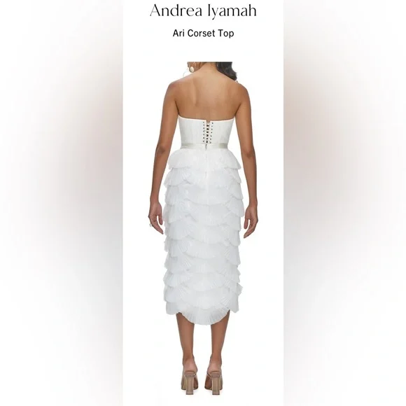 Andrea Iyamah Ari Corset top White Size 14
BRAND NEW with tags - Picture 6 of 7